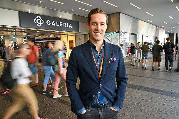 "Wir k&auml;mpfen f&uuml;r den Erhalt", sagt Philipp Kretzer, Chief Sales Officer von Galeria.