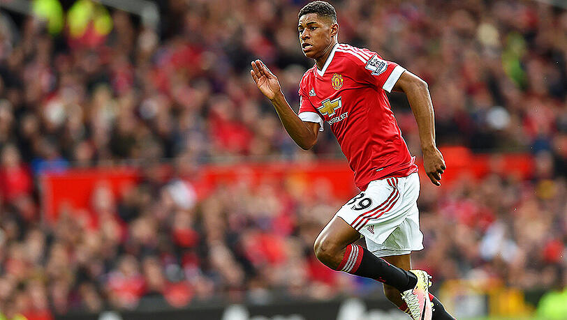 Marcus Rashord (18) hat bisher erst zehn Premier-League-Spiele für Manchester United absolviert. Marcus Rashord (18) hat bisher erst zehn Premier-League-Spiele für Manchester United absolviert.