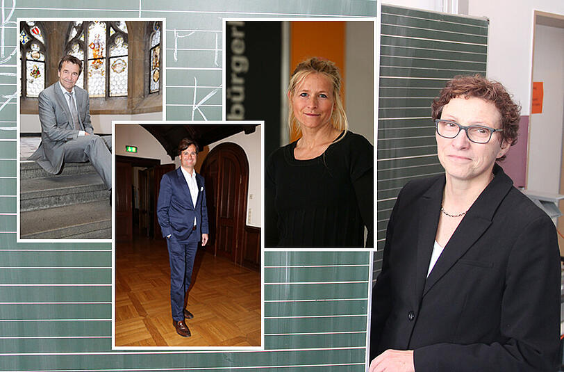 Thomas Böhle, Alexander Dietrich, Dorothee Schiwiy und Beatrix Zurek - sie sind die neuen Stadminister.