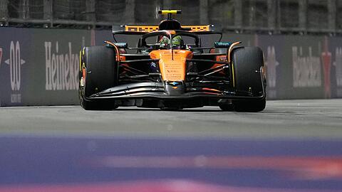 Der Dienstwagen kostete Norris alle Punkte f&uuml;r Rang zwei in Las Vegas.