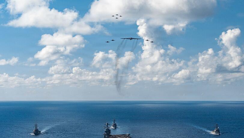 Das US-Milit&auml;r hat in der Region zahlreiche Kriegsschiffe zusammengezogen, die teils auch im Kampf gegen angebliche Drogenschmuggler eingesetzt werden. (Symbolbild)