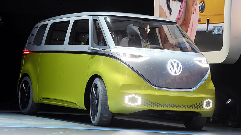 Bei der North American International Auto Show (NAIAS) in Detroit (Michigan) wird der VW I.D. Buzz präsentiert.