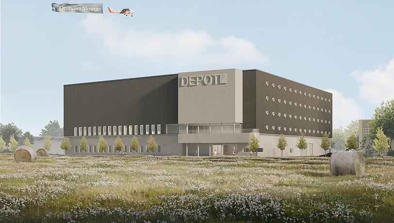 Viel Platz für Museumsexponate: Das geplante Zentraldepot. Viel Platz für Museumsexponate: Das geplante Zentraldepot.
