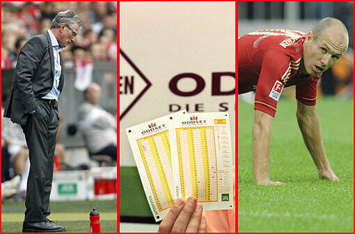 Die Wetten gegen den FC Bayern sind bereits angelaufen. Die Spieler hoffen auf einen Sieg in Wolfsburg.