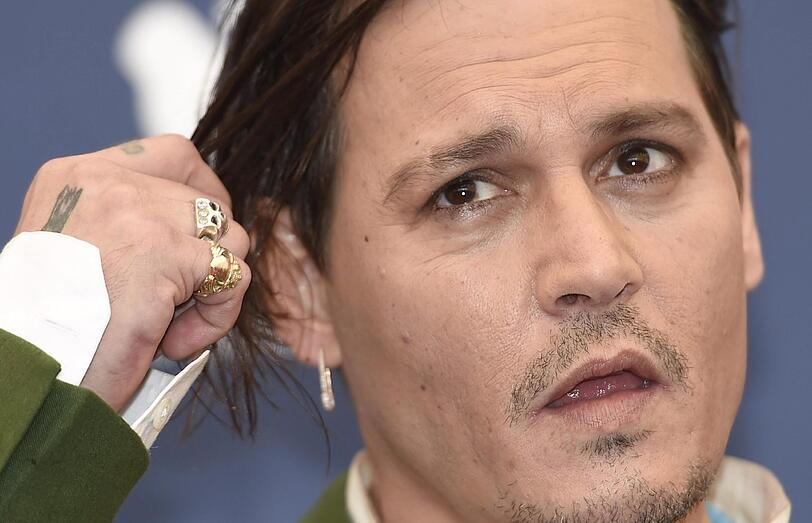 Johnny Depp in Venedig