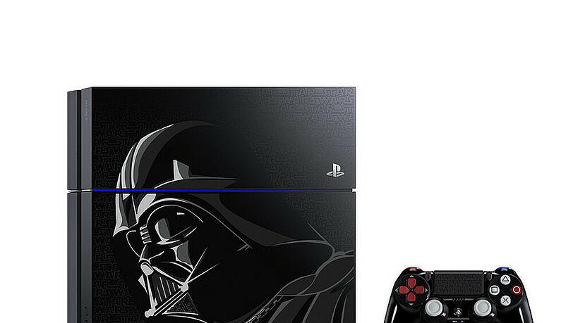 Ein echter Hingucker: Die Playstation 4 im Darth-Vader-Design Ein echter Hingucker: Die Playstation 4 im Darth-Vader-Design