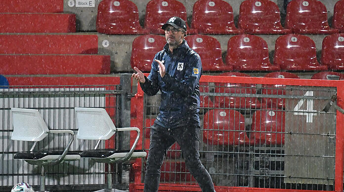 Zufrieden mit seiner Mannschaft: Michael Köllner