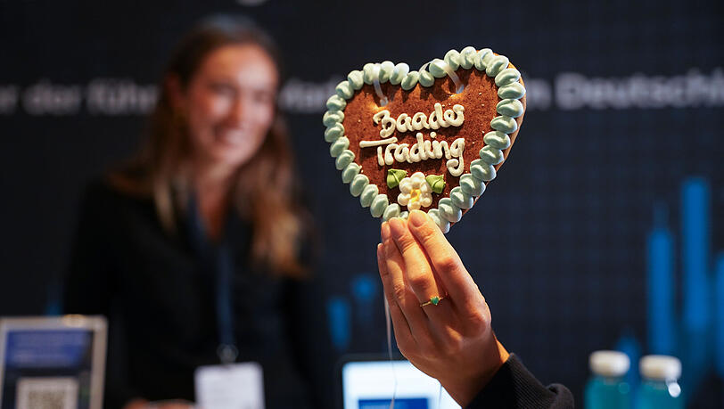 Besucher der Trading Days erwarten zwei Tage voller informativer und spannender Vorträge und Einblicke in den Wertpapier- und Handelskosmos- und ein Lebkuchenherz.