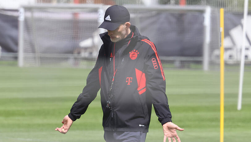 War mit dem Training seiner Spieler alles andere als zufrieden: Bayern-Coach Thomas Tuchel.