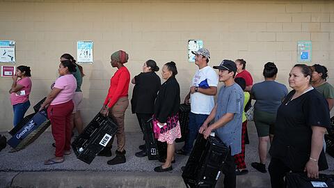 42 Millionen Menschen in den USA sind auf staatliche Hilfen für den Lebensmittelkauf angewiesen. (Archivbild)