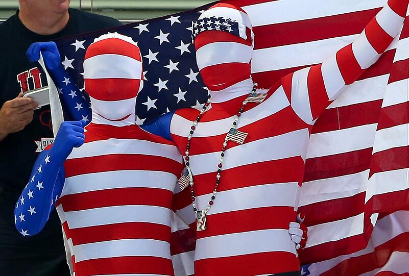 England, USA, Japan, Deutschland und Co. - so irre und farbenfroh feiert London: Sehen Sie in der Bilderstrecke die verücktesten Fans bei den olympischen Spielen.