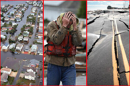 Aufräumen nach "Sandy": Die Bilder der Zerstörung aus den USA