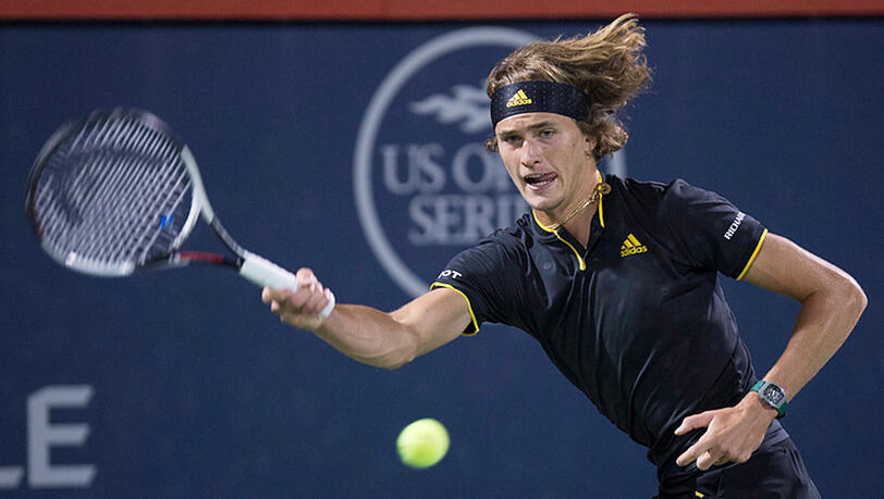 Alexander Zverev steht im Halbfinale Alexander Zverev steht im Halbfinale