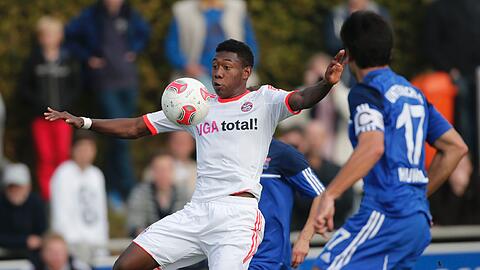 Im Oktober gewann der FC Bayern gegen Unterhaching mit 2:0.