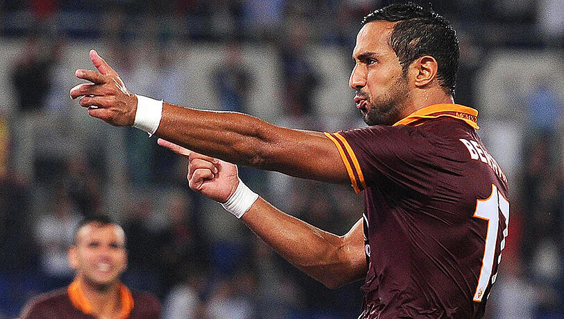 Mehdi Benatia trifft mit dem FC Bayern auf seinen Ex-Verein AS Rom. Mehdi Benatia trifft mit dem FC Bayern auf seinen Ex-Verein AS Rom.