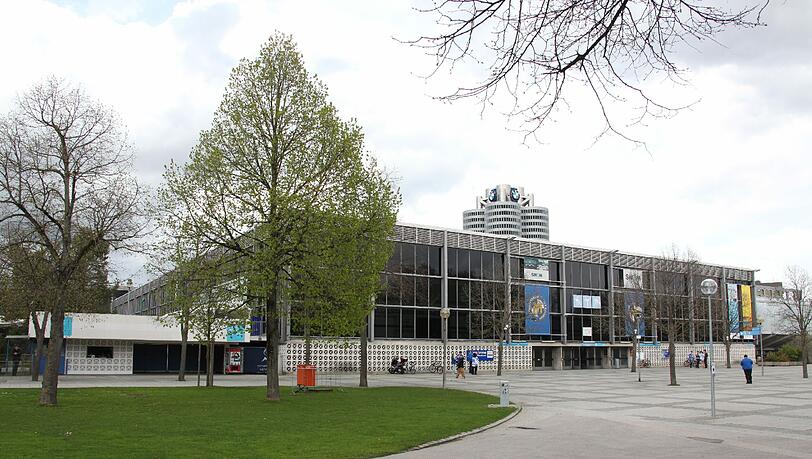 Die Eishalle im Olympiapark. Die Eishalle im Olympiapark.