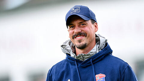 Trainer der SpVgg Unterhaching: Sandro Wagner.
