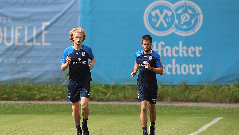 Jesper Verlaat und Stefan Lex drehten am Dienstag Laufrunden.