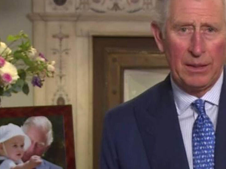 Prinz Charles in seiner Videobotschaft für die "Earth Hour"