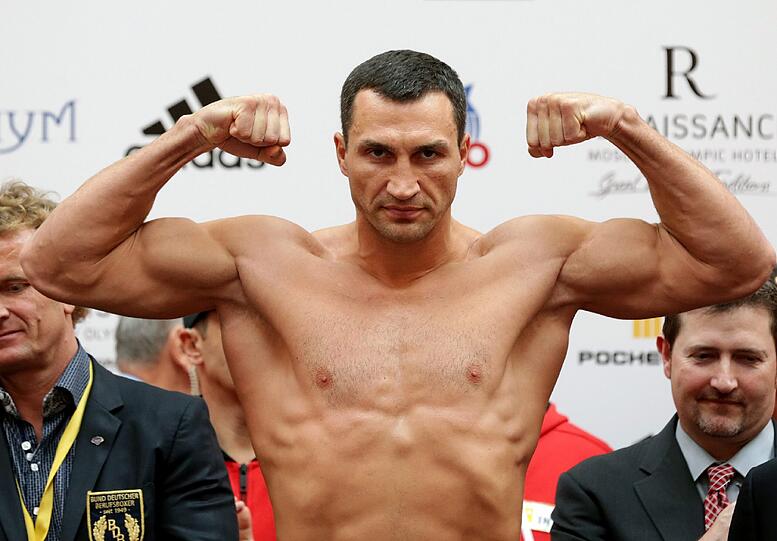Wladimir Klitschko in seinem Reich, dem Ring