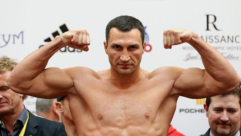 Wladimir Klitschko in seinem Reich, dem Ring Wladimir Klitschko in seinem Reich, dem Ring
