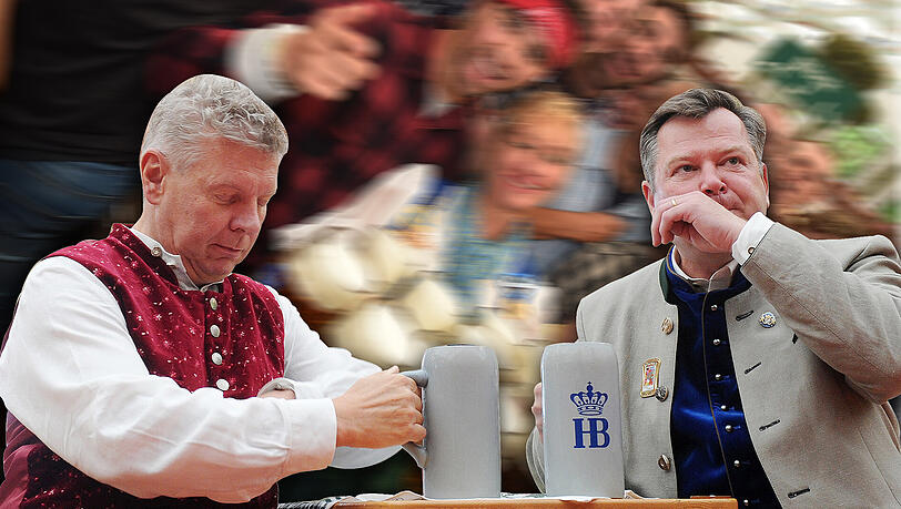 Streitpunkt Wiesn: OB Dieter Reiter (l.) und Oktoberfest-Chef Josef Schmid.