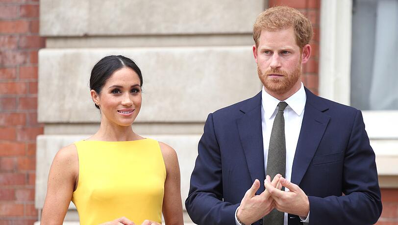 Prinz Harry und seine Frau Meghan kehren im Juni zurück nach London. (Archivbild 2018).