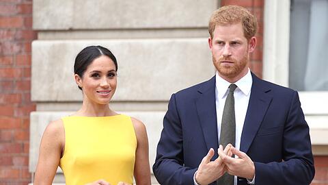Prinz Harry und seine Frau Meghan kehren im Juni zurück nach London. (Archivbild 2018).