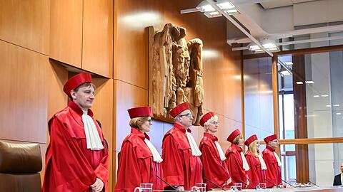 Beim Bundesverfassungsgericht waren mehrere Klagen gegen die Bundestag-Sondersitzungen eingegangen. (Archivbild)