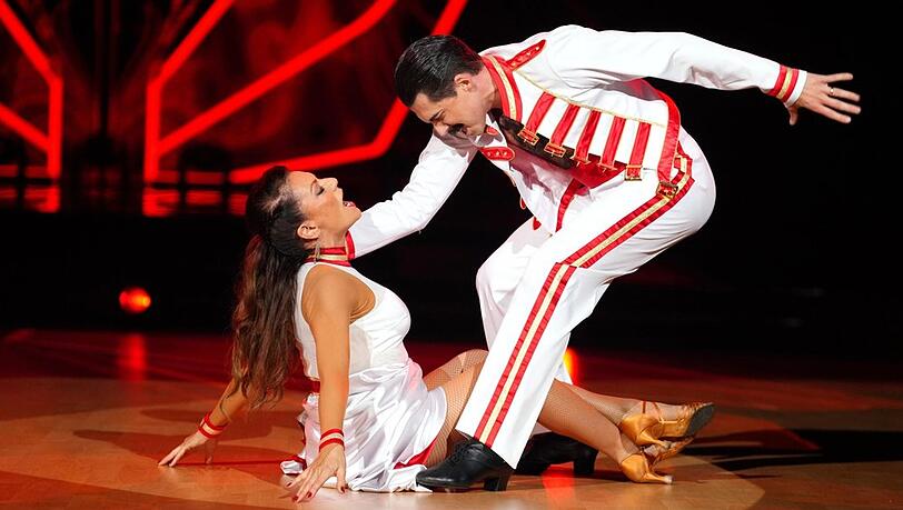 Christine Neubauer und Valentin Lusin sind bei "Let's Dance" ausgeschieden.