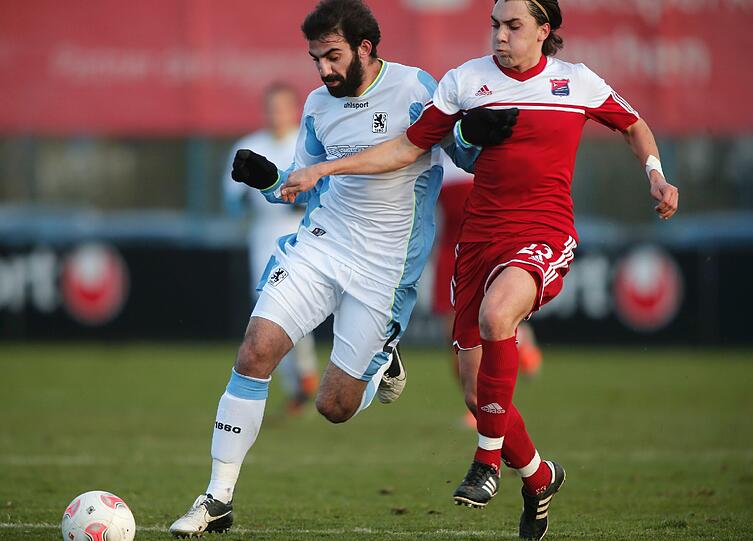 Die Löwen gewinnen gegen die Spvgg Unterhaching im Test an der Grünwalder: Die Bilder vom Spiel