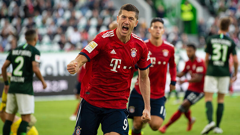 Treffsicher: Robert Lewandowski vom FC Bayern.