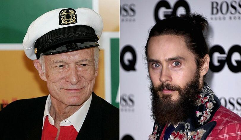"Ich will ihn spielen. Ich will ihn verstehen", sagte Jared Leto über Hugh Hefner. Dafür muss er erstmal an seinem Look etwas ändern.