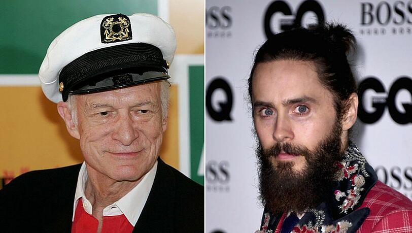 "Ich will ihn spielen. Ich will ihn verstehen", sagte Jared Leto über Hugh Hefner. Dafür muss er erstmal an seinem Look etwas ändern.