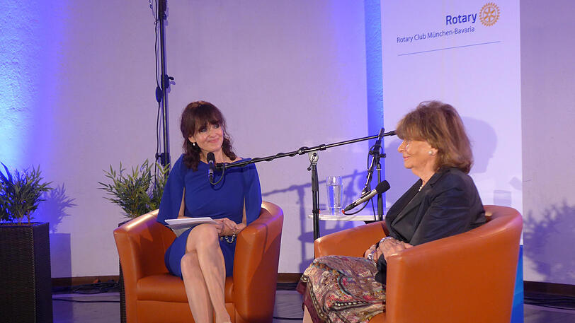 Charlotte Knobloch im Gespräch mit Sonja Lechner.