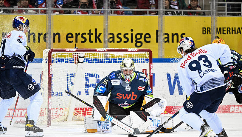 Der EHC setzte sich am Donnerstag in Bremerhaven durch.
