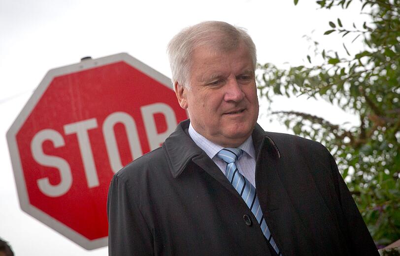 Hier gibt Horst Seehofer seine Stimme bei der Landtagswahl 2013 ab