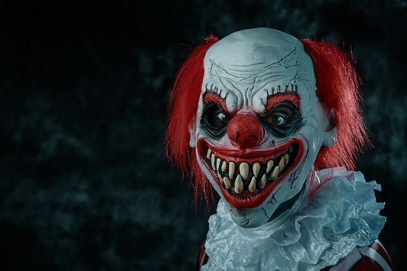 Ein Paradebeispiel für Kostüme, die mehr Angst als Spaß verbreiten, ist der "Horrorclown". Diese Verkleidung hat in der Vergangenheit so viele Menschen verschreckt, dass sie mancherorts sogar verboten wurde. Auch Masken, die das Gesicht vollständig verbergen, stoßen oft auf Ablehnung. Gleiches gilt für gewaltverherrlichende oder allzu geschmacklose Outfits. Ein Paradebeispiel für Kostüme, die mehr Angst als Spaß verbreiten, ist der "Horrorclown". Diese Verkleidung hat in der Vergangenheit so viele Menschen verschreckt, dass sie mancherorts sogar verboten wurde. Auch Masken, die das Gesicht vollständig verbergen, stoßen oft auf Ablehnung. Gleiches gilt für gewaltverherrlichende oder allzu geschmacklose Outfits.