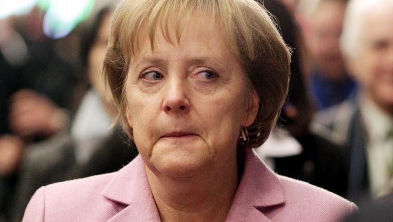 Bundeskanzlerin Angela Merkel schweigt Bundeskanzlerin Angela Merkel schweigt