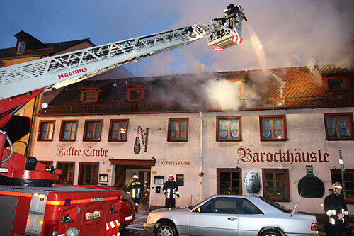 Am Tag vor Heiligabend vernichteten die Flammen das historische Gasthaus an der Johannisstraße.