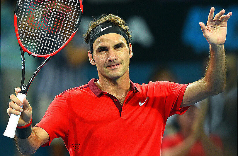 Roger Federer steht im Halbfinale von Brisbane.
