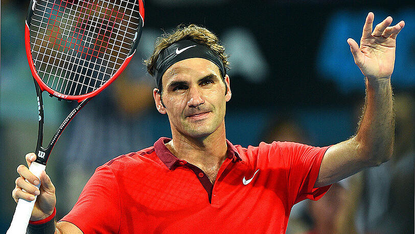 Roger Federer steht im Halbfinale von Brisbane. Roger Federer steht im Halbfinale von Brisbane.