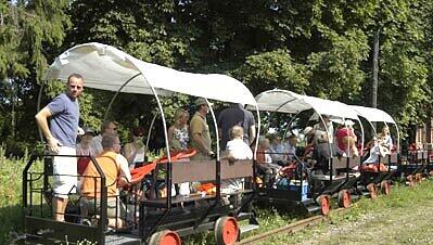Draisinenfahrt, Foto: Schlage/Erlebnisbahn Draisinenfahrt, Foto: Schlage/Erlebnisbahn