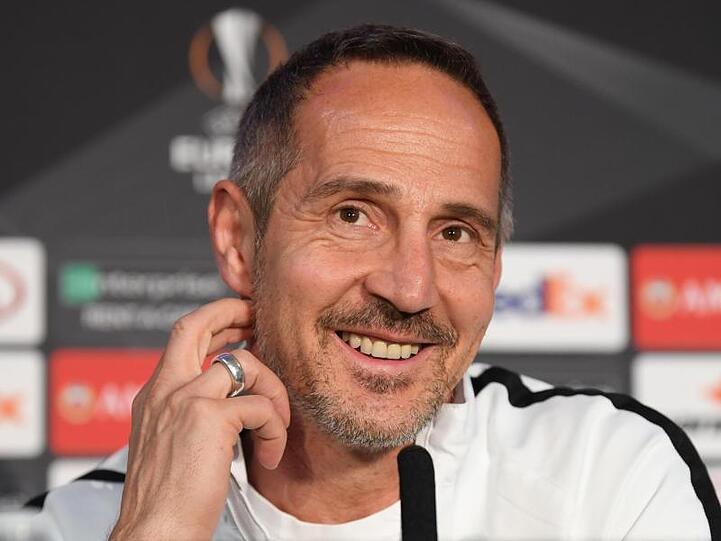 Optimistisch: Eintracht-Coach Adi Hütter.
