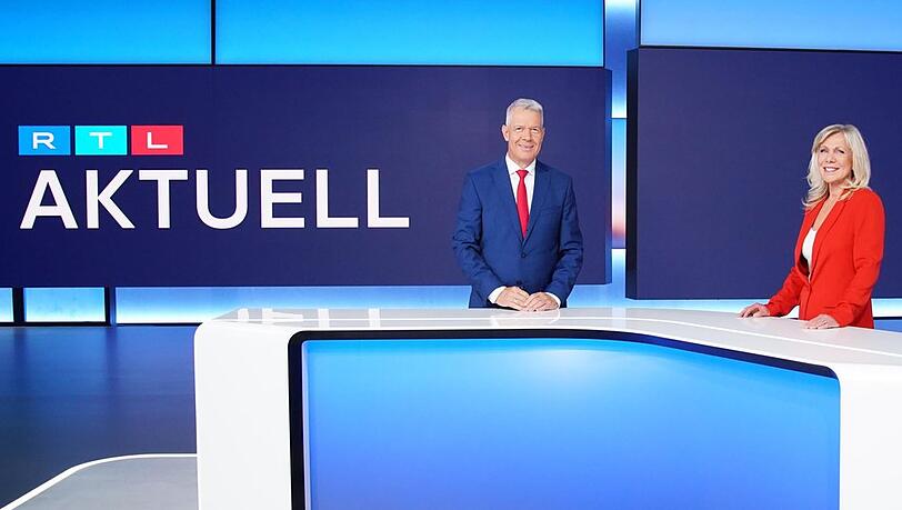 Peter Kloeppel und Ulrike von der Groeben haben am 23. August zum letzten Mal gemeinsam "RTL Aktuell" moderiert.