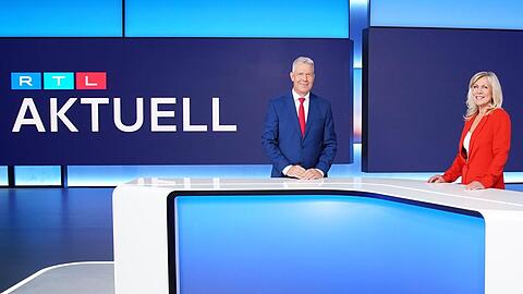 Peter Kloeppel und Ulrike von der Groeben haben am 23. August zum letzten Mal gemeinsam "RTL Aktuell" moderiert.