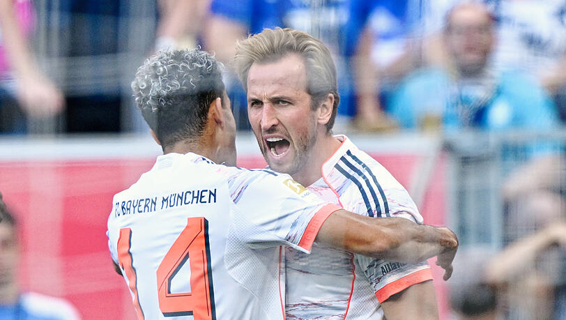 Harry Kane schnürte gegen die TSG Hoffenheim einmal mehr einen Dreierpack.