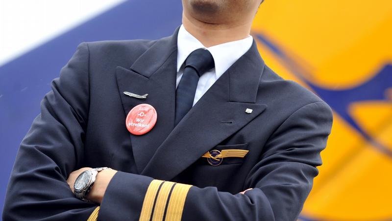 Im Februar streikten die Lufthansa-Piloten für einen Tag Im Februar streikten die Lufthansa-Piloten für einen Tag