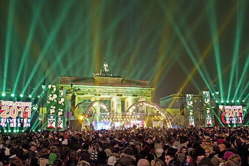 Auf Deutschlands größter Silvesterfeier gibt es erstmals eine sogenannte "Safety Area". (Archivbild)