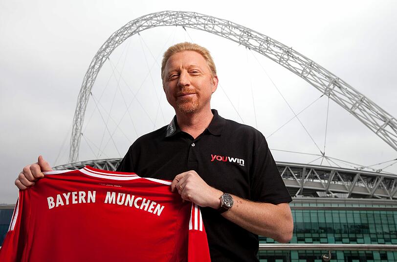 Boris Becker ist Botschafter des Online-Sportwettenanbieters youwin.com, der dort eine spezielle CL-Finalwette anbietet.